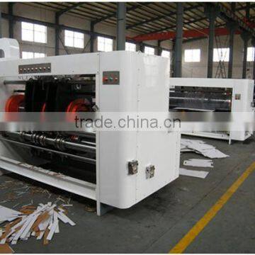 Good price cardboard printing and slotting machine