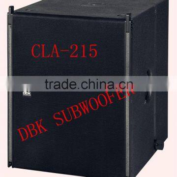 hot selling dual 15 "high power birch plywood cabinet subwoofer CLA-215/ line array speaker CLA-110 /pro speaker from guangzhou
