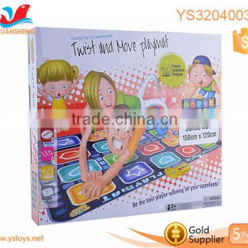 fashion game twister mat Floor sport game tumble and tangle game twister toys