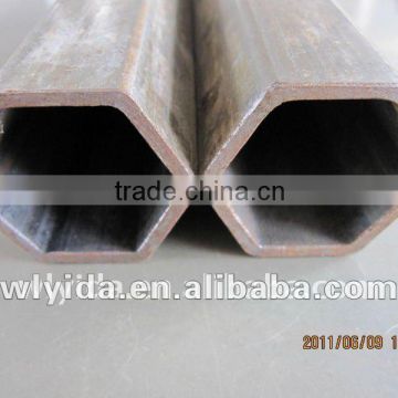 hexagon pipe, seamless steel pipe, hexagon shape pipe