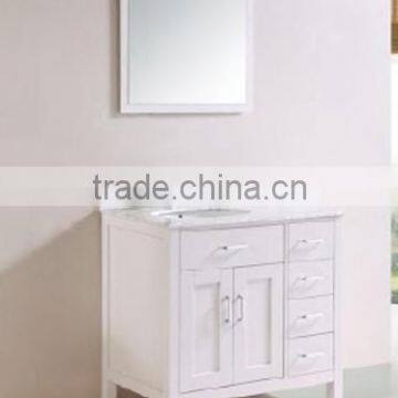 Waterproof Wooden Cabinet Vanity Wood Bathroom Furniture