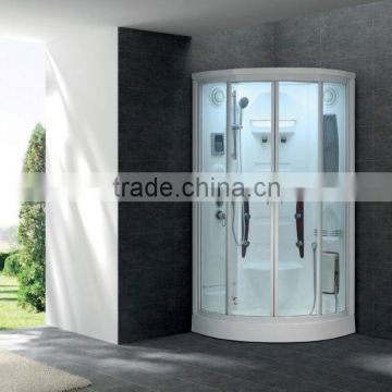 35" x 35" Shower Steam Room Jetted Shower with seat and foot massage