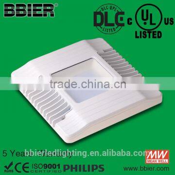 UL DLC listed 130w gas station led canopy light fixtures