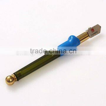 new arrival carbide tip oil feed glass cutter with plastic handle toyo glass cutter