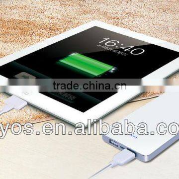 slim metal 12000mah tablet charger