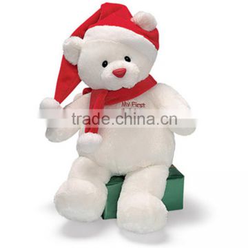 Soft Christmas Teddy Bear Decoration Toy