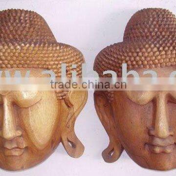 Wooden Buddha Mask