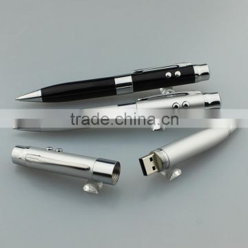 5 in 1 multi founction led laser pen , wholesale usb pen drive