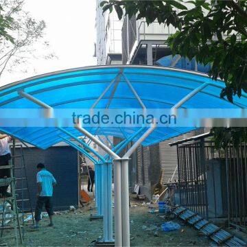 XINHAI Polycarbonate Roofing Sheet for Patio Cover- outdoor car shelter aluminum carport