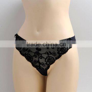 Factory Price Comfortable Lace Women Super Tanga photo-5
