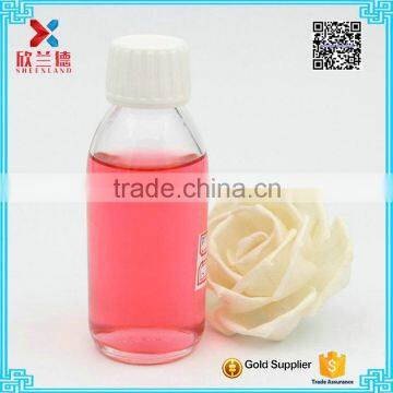 Clear Glass 125ml childproof cap empty cough syrup bottle