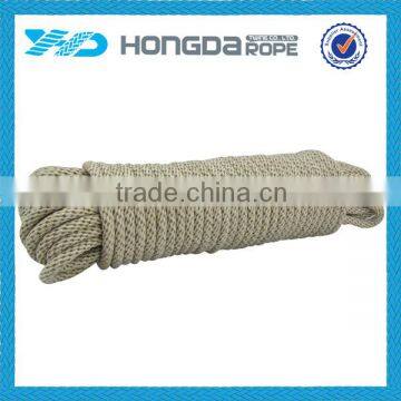 100% White braided cotton rope for bag handles