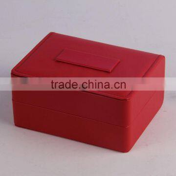 elegant leather watch package box made in china