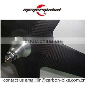 MeyerGlobal Best Quality 700C Chinese 5 Spoke Carbon Track Fixie Wheels Single Speed T800 photo-2