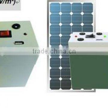 8W-10W portable solar lighting small system
