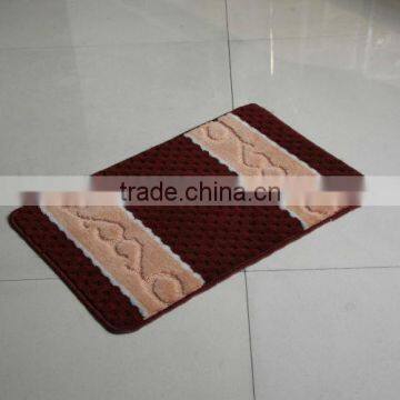 anti-slip door mat with TPR backing