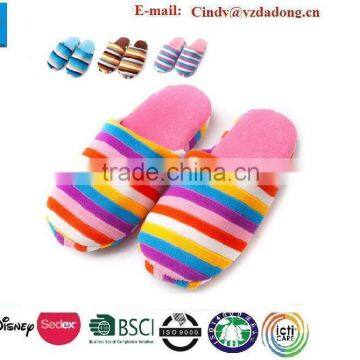 plush slipper/ adult plush indoor slipper/ plush indoor slipper