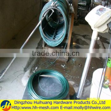 pvc coated florist wire (Manufacturer & Exporter)-Huihuang factory -BLACK,GREEN ,WHITE...