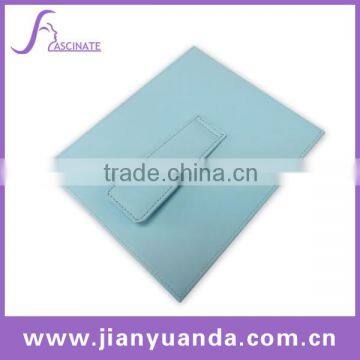 Faux Leather Foldable Square Makeup Mirror photo-3