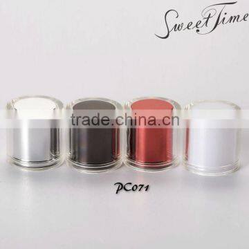 transparent colored sarin perfume cap