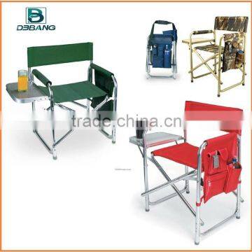 Folding director chair with table and side bag DB1022TB