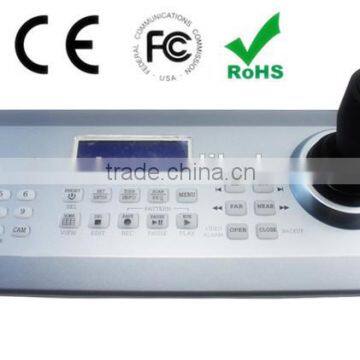 CCTV Joystick Keyboard Controller LCD Display Control for PTZ Conference Camera