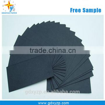 Two Sided Black Cardboard Paper/ High Quality Cheap Black Cardboard Paper