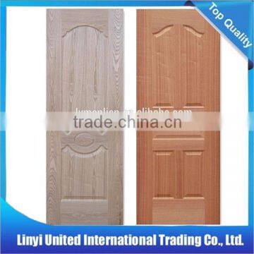 nature wood face plywood molded door skin