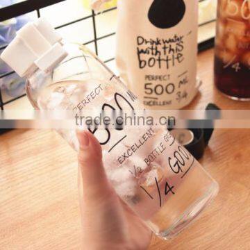 BPA Free Wholesale Summer Water Bottle Glass photo-3