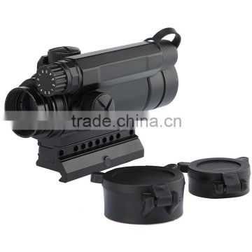 Tactical dual illuminated red dot sight scope for hunting rifle scope