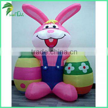 easter festival commercial inflatable oxford cloth bunny rabbit for advertising