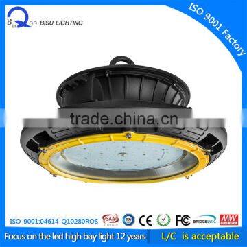Innovation industrial lighting warehouse UFO 150w led high bay light 150w meanwell driver IP65