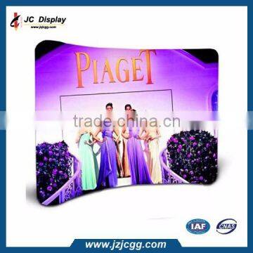 Portable hot sale printed fabric display rack