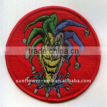 Demon embroidry patch