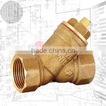 Bronze Y Strainer Valve with plug