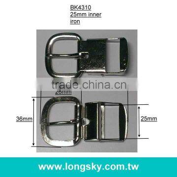 25mm clip buckle for leather belt (#BK4310/25mm)