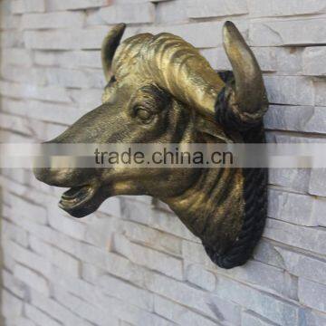 Handmade arts & crafts outdoor decorative cow head                        
                                                Quality Choice