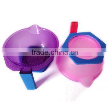 Hair salon equipment plastic hair tinting dyeing bowl