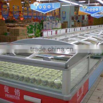 Large Supermarket Open Top Display Freezer for Frozen Food photo-3