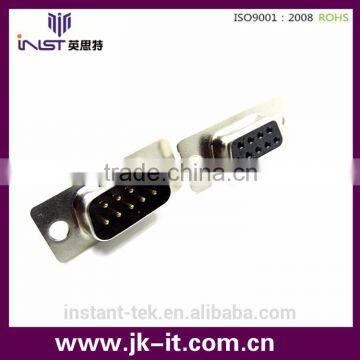 INST D-sub series male 9contacts field installable connector