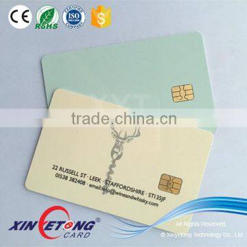 smart card IC contact card with SLE4442 chip