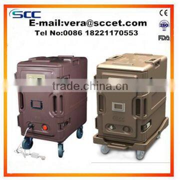 Hotel use food warming charged cabinet heating food container hotel and restaurant equippment