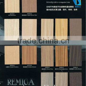 Lrregular line high pressure laminates