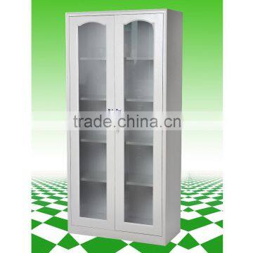 school lab equipment stainless steel glass door laboratory cabinet