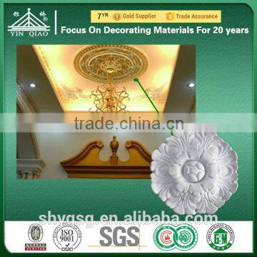 Handmade Gypsum Material Various Patterns Ceiling Medallion