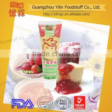 2015 promotional cheap 80g bulk strawberry jam companies