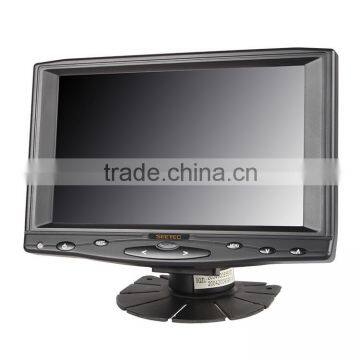 7 Inch Small and Poratble Public Monitor With HDMI VGA Input 4-wire Resistive Touch