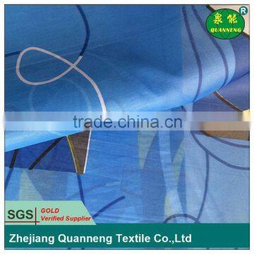 Printed pongee fabric for home textile