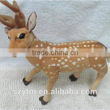 Standing deer plush toy