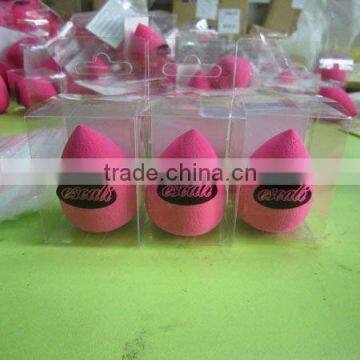 2012 hot-selling latex-free beauty sponge , cosmetic blender sponge with LOGO